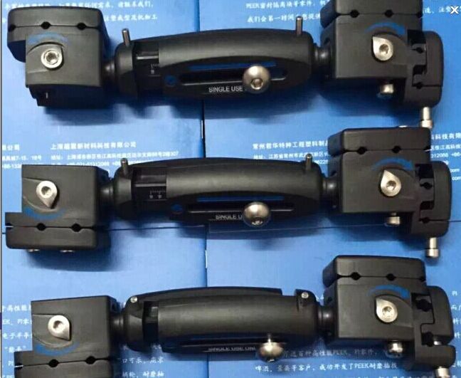 高強度質(zhì)量輕，可透X光PEEK脛骨外固定支架，腳踝外固定支架