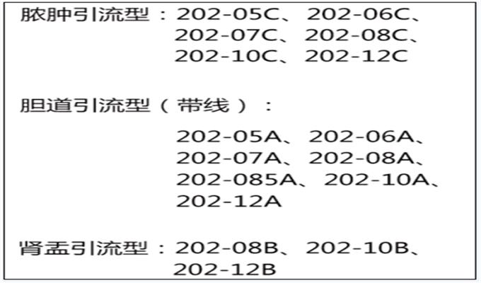 一次性使用無(wú)菌引流導(dǎo)管套裝（豬尾型）