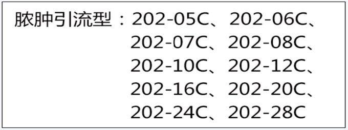 一次性使用無菌引流導管套裝（直型）