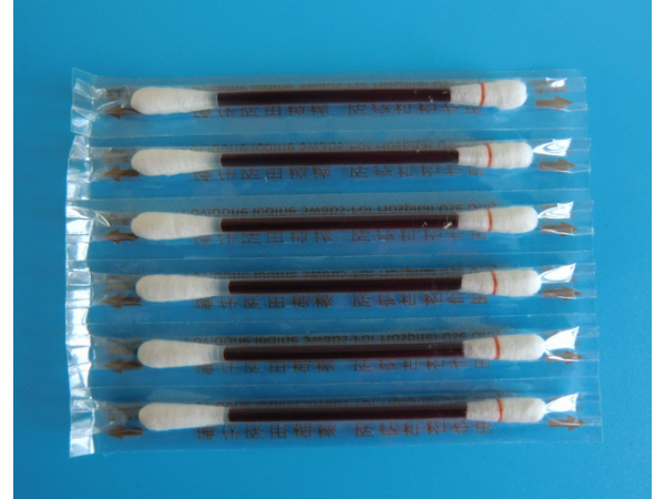 折斷式醫(yī)用級(jí)碘伏棉棒 碘酒/酒精棉簽 嬰兒日用品