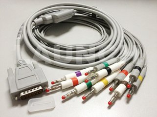 邦健ECG-300G心電圖機導(dǎo)聯(lián)線