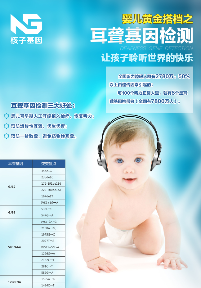 癌基因、天賦基因、耳聾基因、腫瘤個性化用藥基因檢測