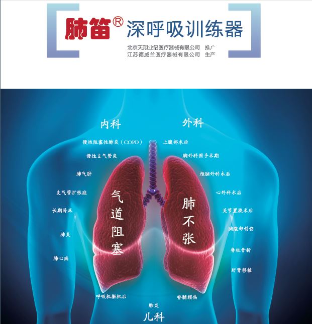 （肺笛）深呼吸訓練器