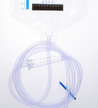 一次性使用腸道沖洗袋（帶溫度顯示）