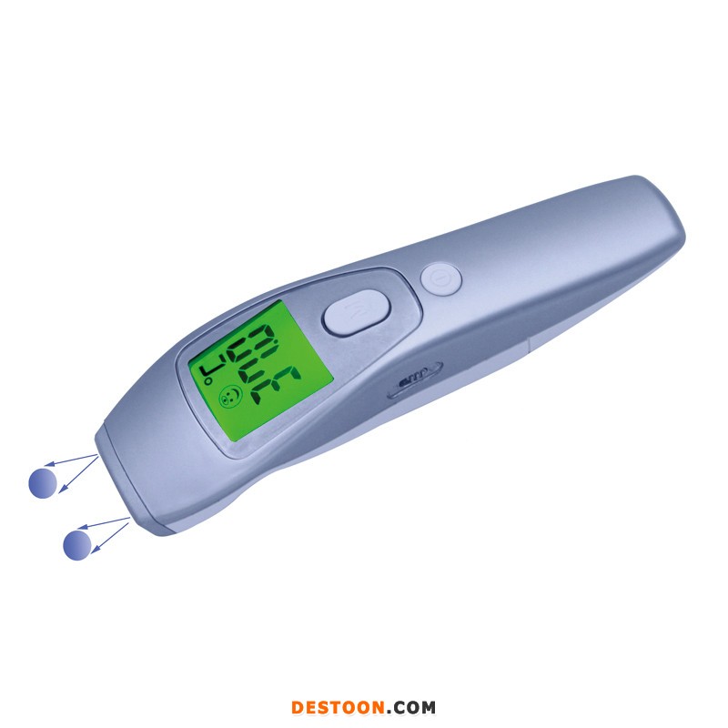 非接觸式紅外線體溫計(jì)_凝聚醫(yī)用/家用手持式紅外溫度計(jì)