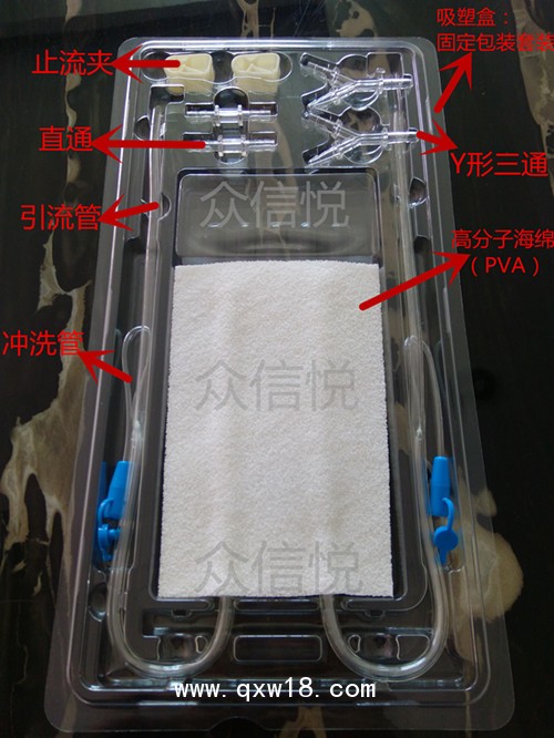 負(fù)壓引流PVA綿止血綿