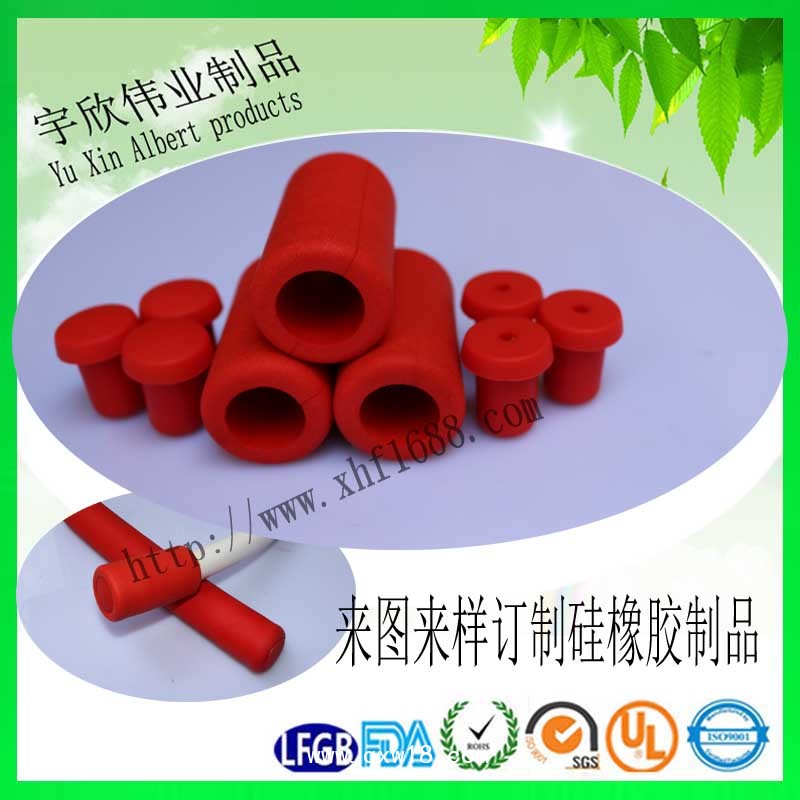 供應(yīng)左右硅膠堵頭 硅膠堵頭 左右硅膠塞子 紅色硅膠膠塞