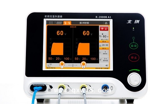 射頻熱凝器新品上市，北京北琪雙極射頻，大觸摸屏