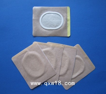 廠家生產(chǎn)供應(yīng)膏藥布 加膜加圈無紡布膏藥布