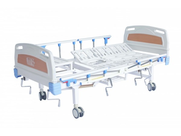 眾佳E16A雙搖側(cè)翻便孔（壓瓦床面、四小折疊護(hù)欄，四腳剎車）