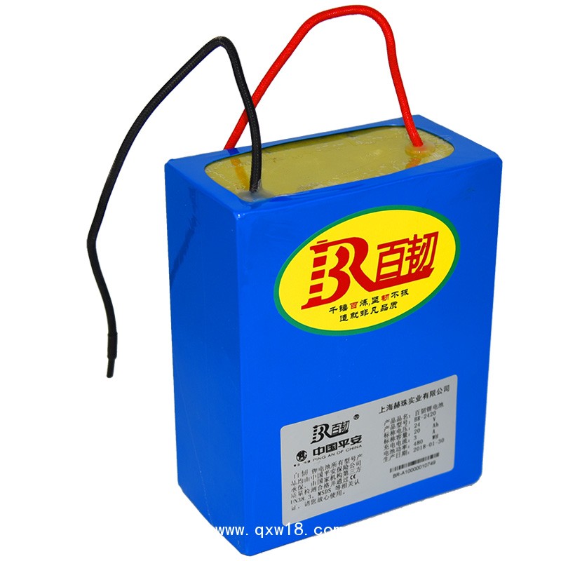 百韌大容量諾派輪椅車24V20AH 老年人殘疾人代步車鋰電池