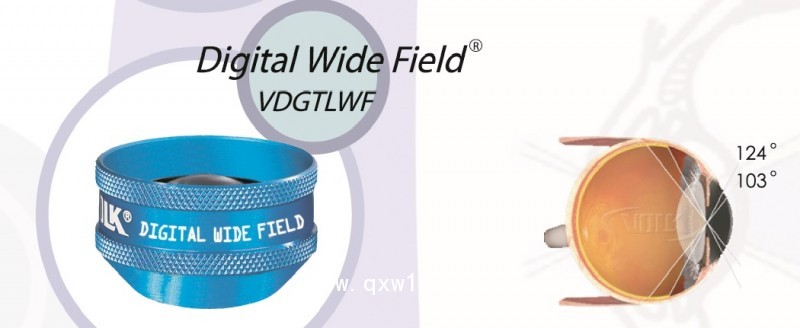 美國VOLK藍色數(shù)碼裂隙燈前置鏡