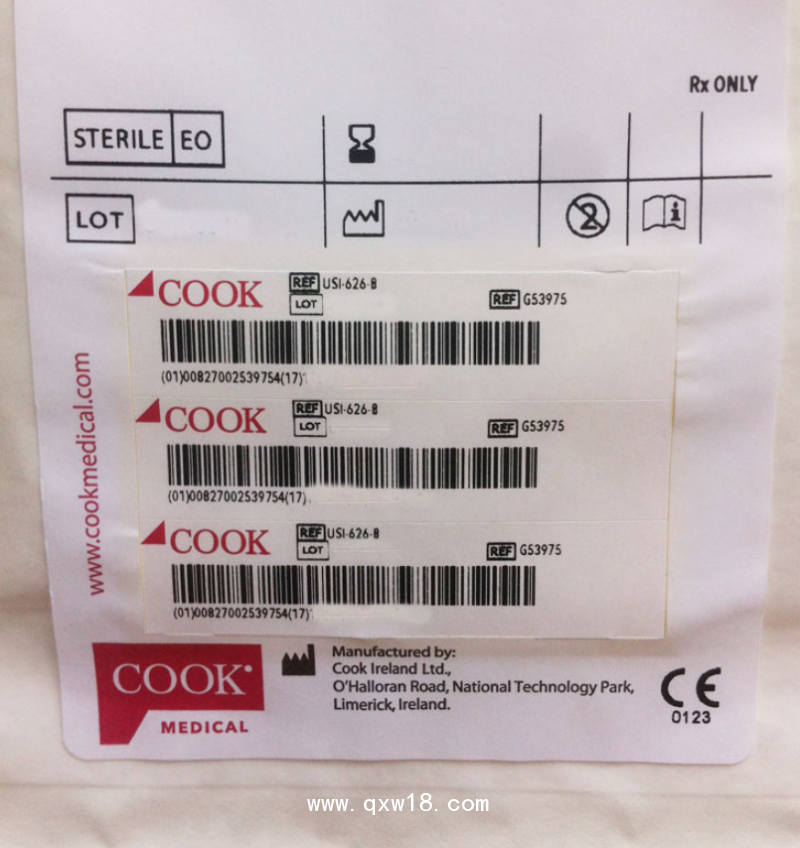 美國庫克泌尿外科支架 雙J管USI-626-B