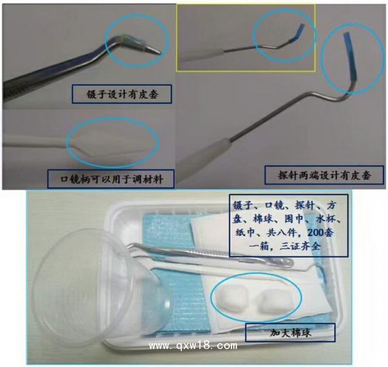 金貴一次性使用口腔器械盒