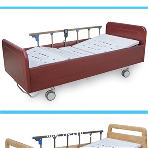 帶輸液架電動護(hù)理病床