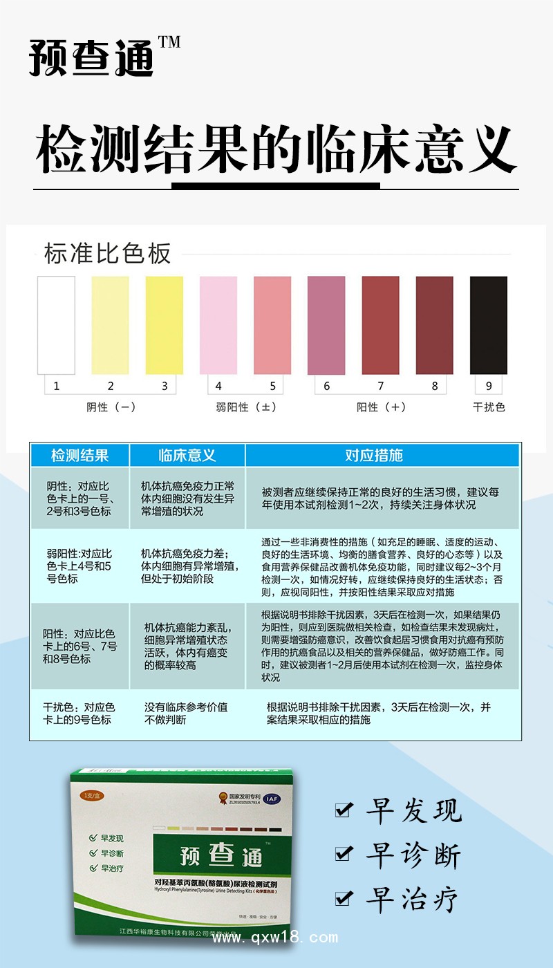 預查通酪氨酸尿液檢測試劑