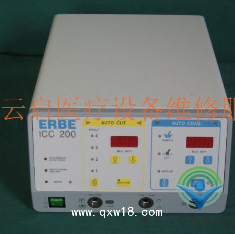 醫(yī)療器械維修愛博高頻電刀ERBE ICC300故障代碼E2