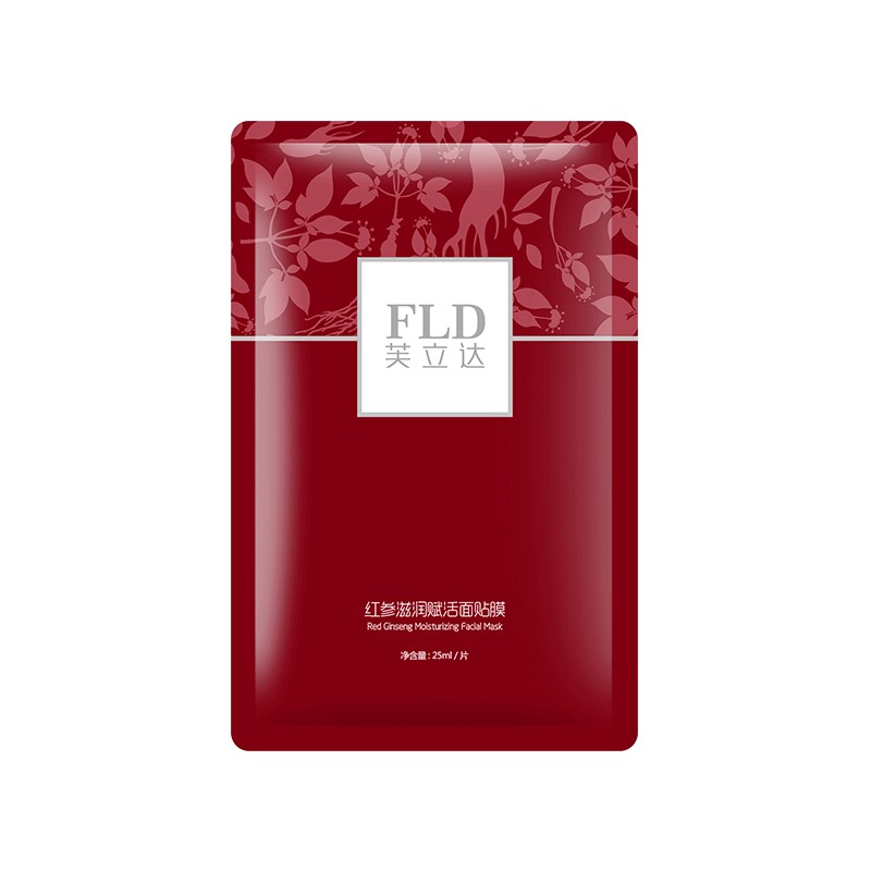 紅參滋潤(rùn)賦活面貼膜