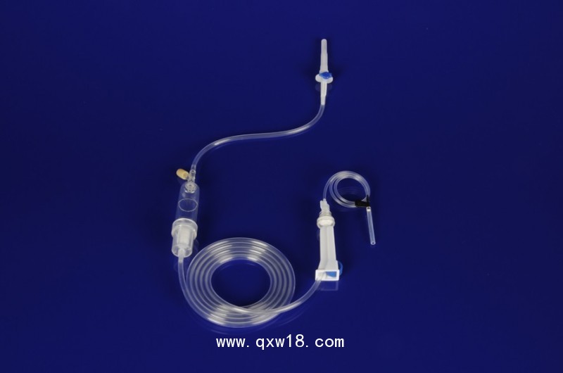 一次性使用輸液器 帶針（帶緩排空件、止液型）