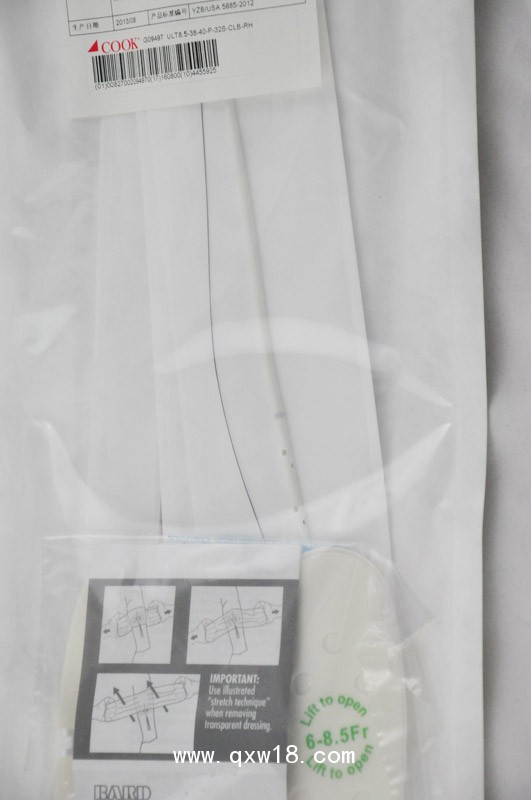 庫克膽道引流導(dǎo)管ULT8.5-38-40-P-32S-CLB-RH