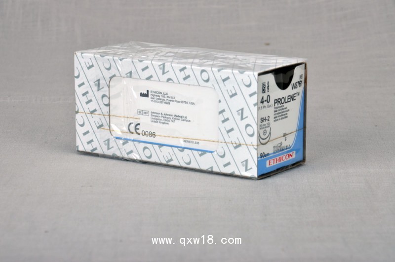 美國(guó)強(qiáng)生 ETHICON不可吸收縫線/W8761縫線