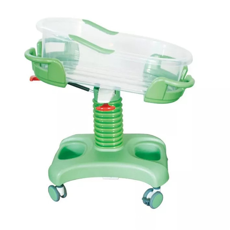 嬰兒車升降防傾斜防溢奶月子中心醫(yī)用手推嬰兒床