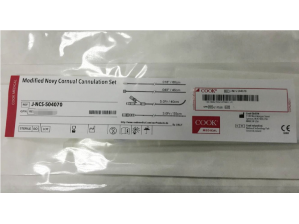 美國(guó)庫克輸卵管再通四件套J-NCS-504070