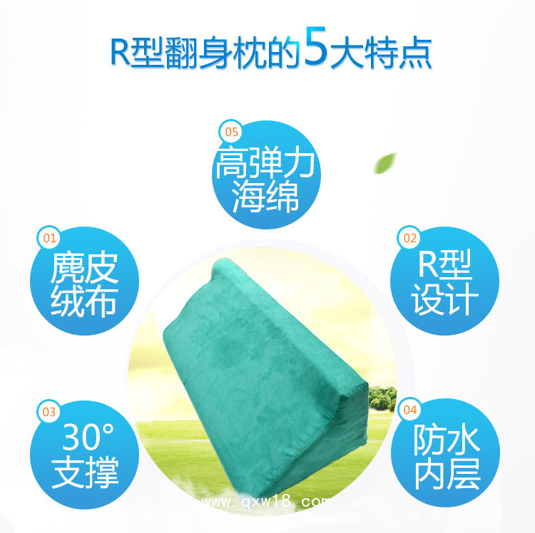 蒙泰護理R型翻身枕
