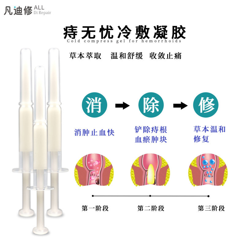 痔無(wú)憂痔瘡膏痔瘡凝膠醫(yī)用冷敷凝膠