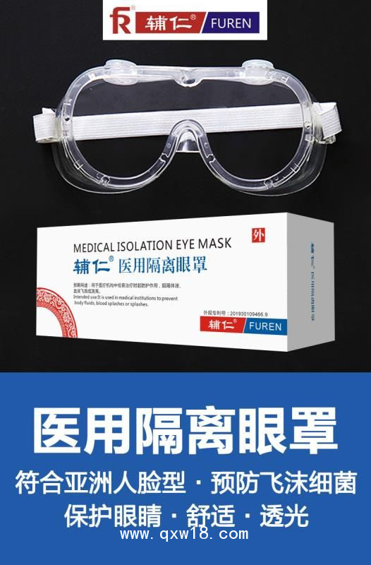 醫(yī)用隔離眼罩