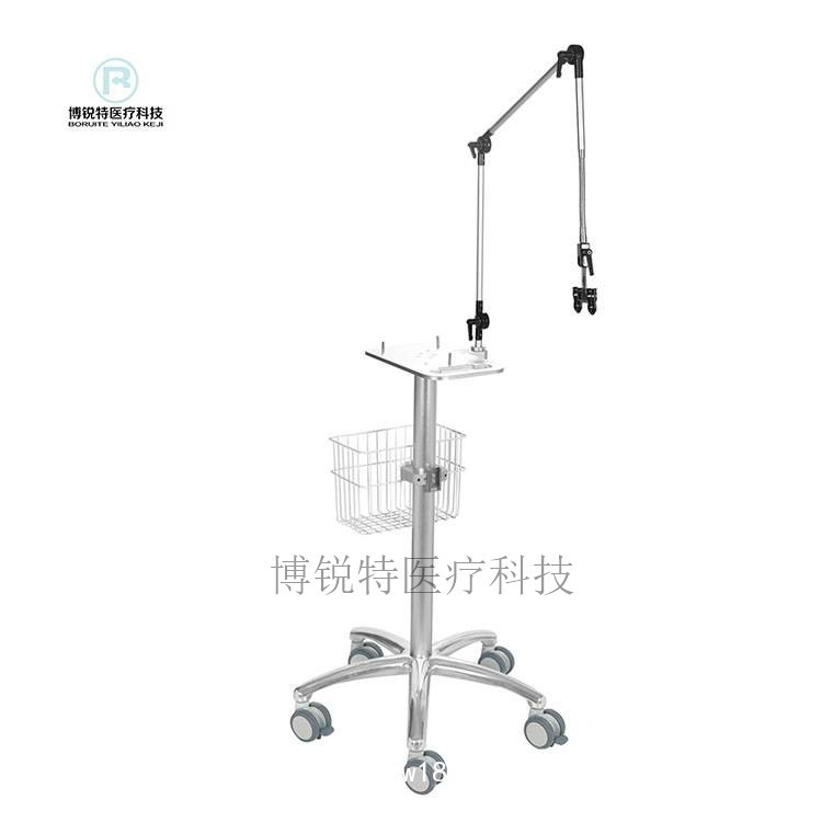 呼吸機推車呼吸機心電圖臺車監(jiān)護儀輸液泵氧氣瓶移動臺車