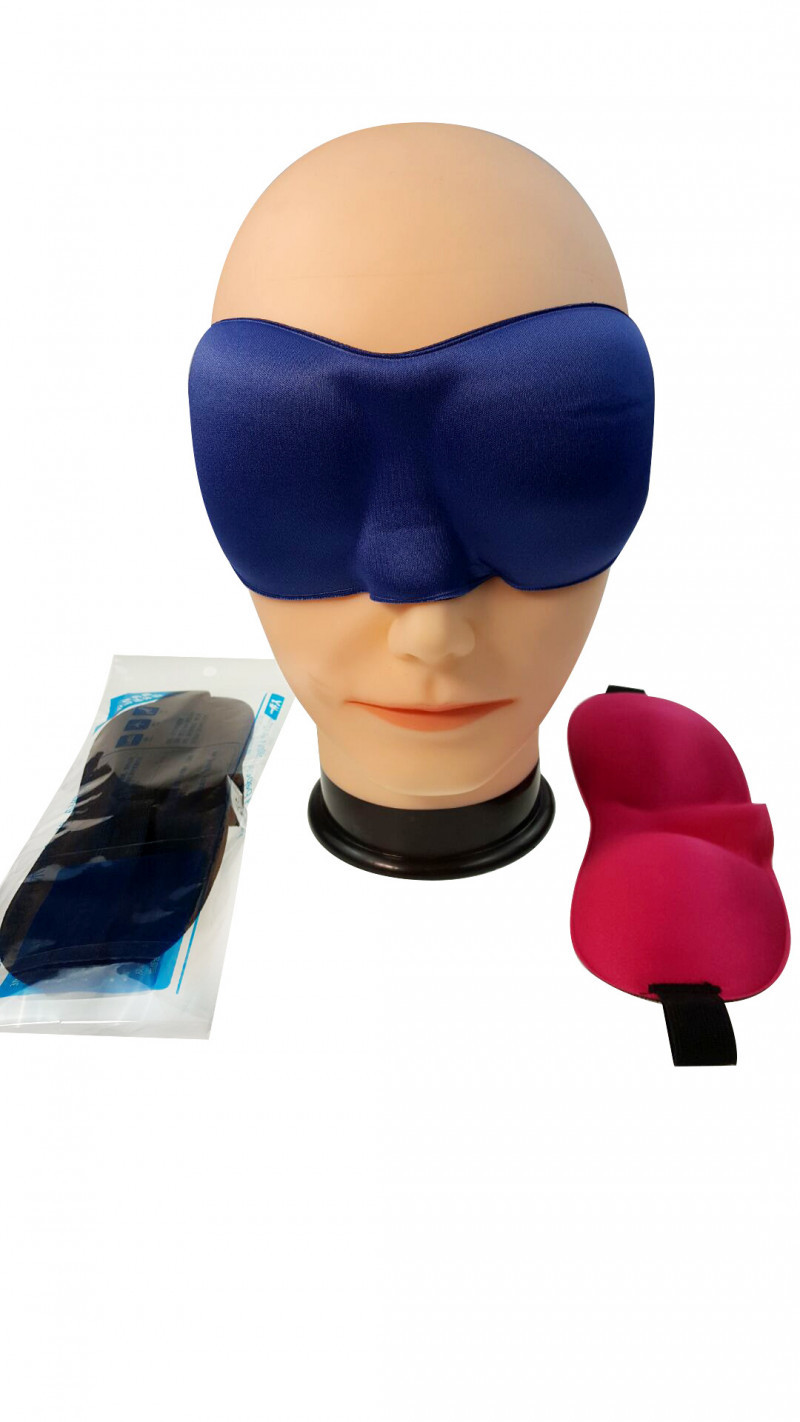 W645健盈3D眼罩記憶棉透氣遮光立體睡眠眼罩睡覺休息護(hù)眼罩