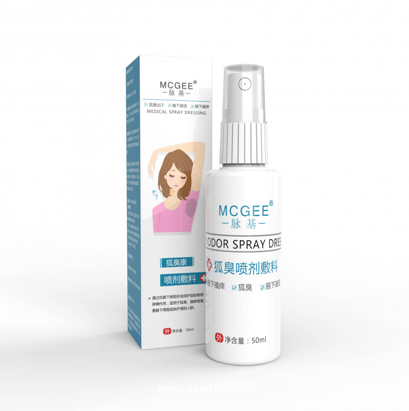 脈基 狐臭康噴劑敷料
