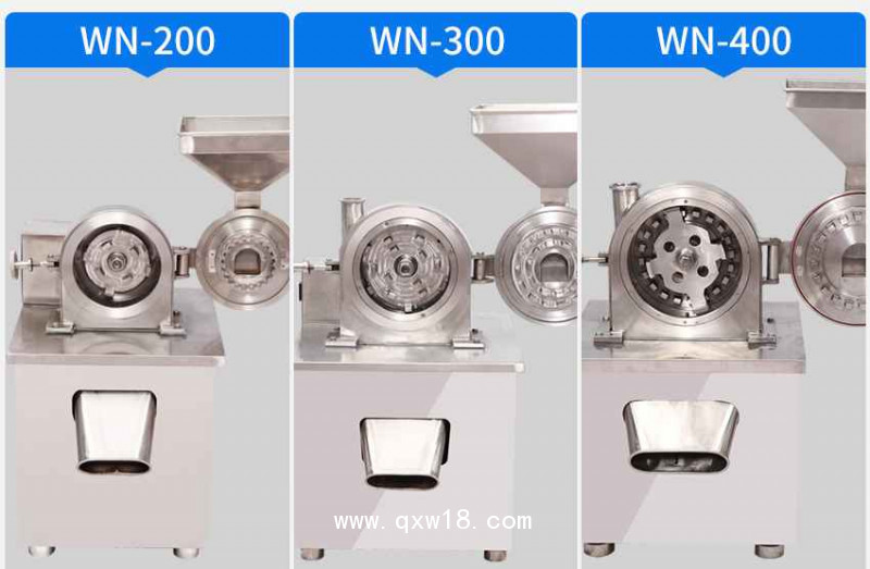 食品藥材化工不銹鋼粉碎機