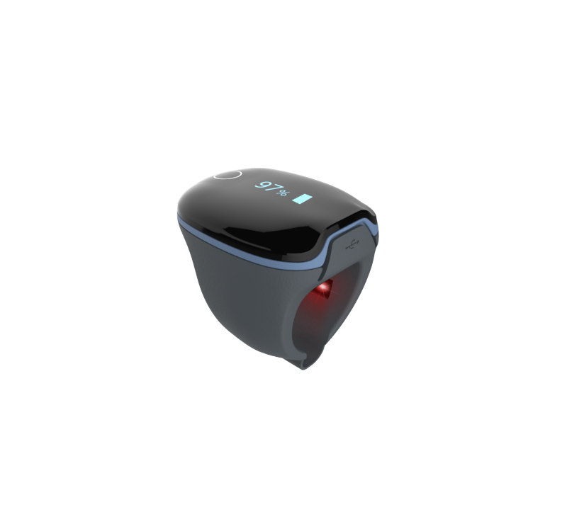 樂(lè)普血氧儀 藍(lán)牙戒指血氧儀 脈搏血氧儀PO2