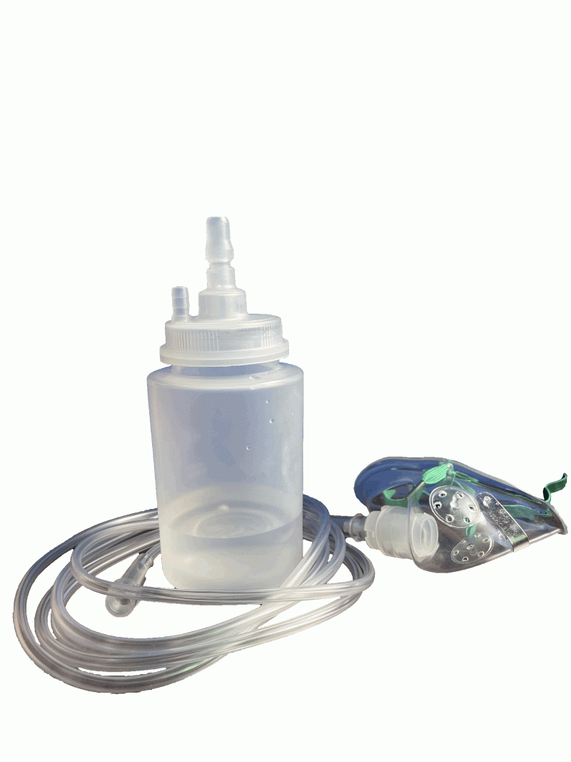 倍 清 一次性使用濕化輸氧面罩