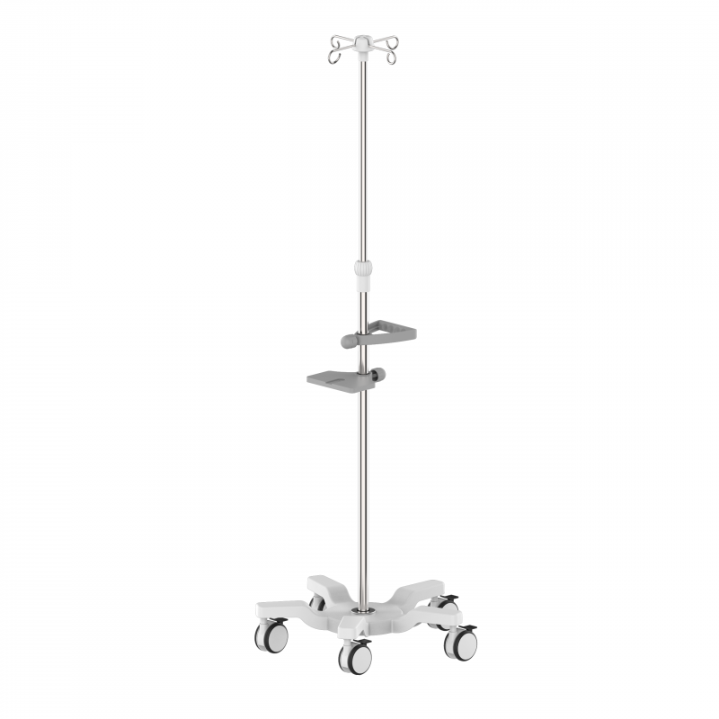 輸液泵手推車(chē) 注射泵支架車(chē) 營(yíng)養(yǎng)液掛架移動(dòng)手推車(chē) 臺(tái)車(chē)
