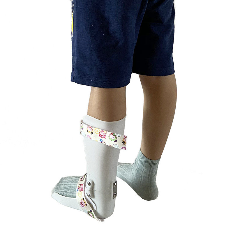 康隆達踝骨固定支具、兒童足托、足部矯正帶、足下垂矯形器