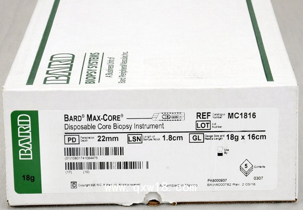 美國巴德BARD一次性活檢針MC1816