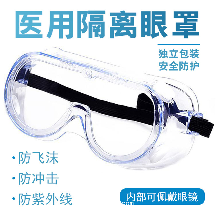 東貝牌醫(yī)用隔離眼罩護(hù)目鏡防潑濺