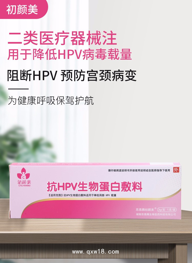 抗HPV生物蛋白敷料 二類醫(yī)療器械