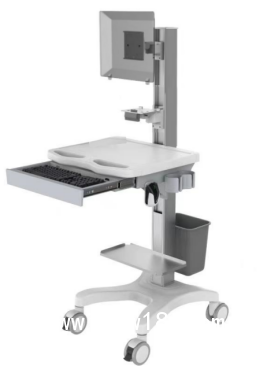 骨密度儀推車，支架，架子，氣彈簧升降移動臺車