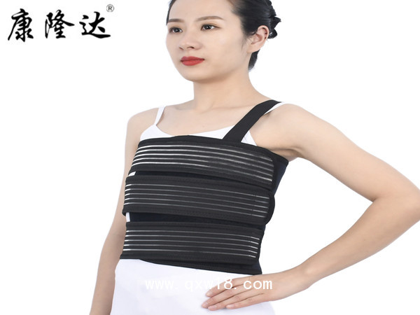 康隆達(dá)乳腺壓力繃帶 全彈力肋骨固定帶 心臟術(shù)后固定帶