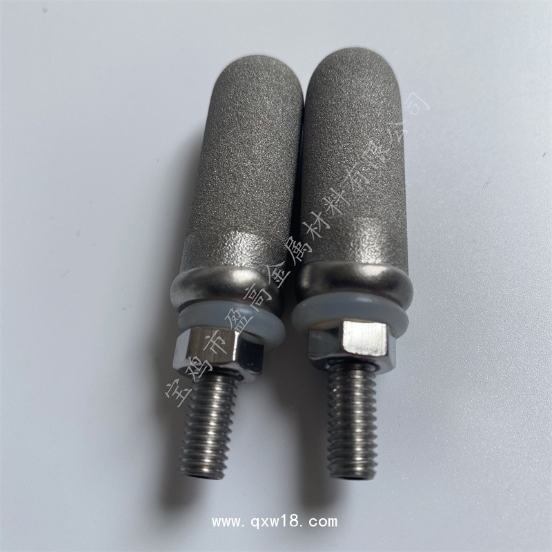 藥液澄清設(shè)備配件金屬粉末燒結(jié)濾芯 探頭濾芯