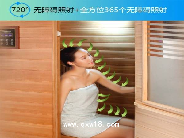 遠紅外汗蒸桑拿房電磁波譜頻譜屋