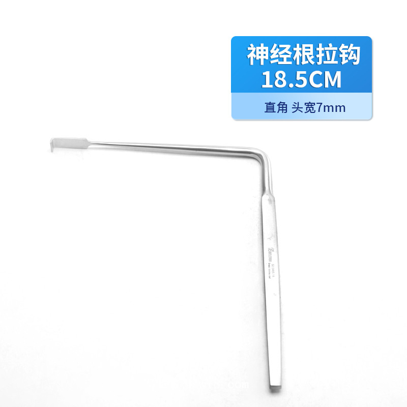 骨科神經(jīng)根拉鉤 醫(yī)用拉鉤 德國(guó)不銹鋼直角神經(jīng)根拉鉤 手術(shù)拉鉤