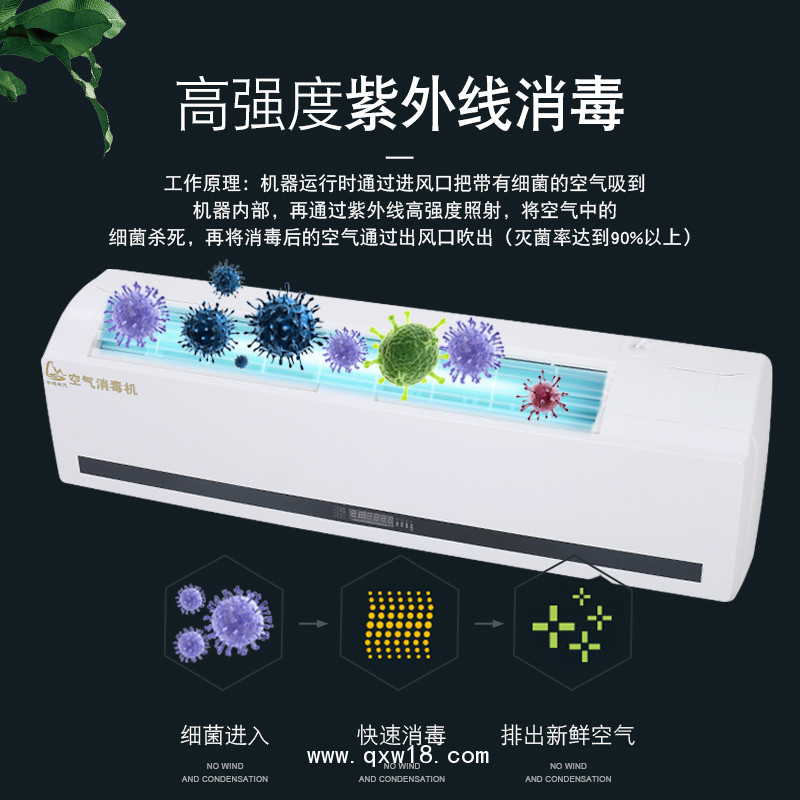 醫(yī)用空氣紫外線臭氧消毒機(jī) 壁掛式100m3