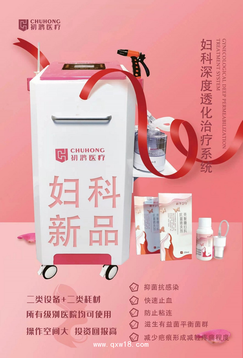 初鴻醫(yī)用臭氧婦科治療儀 陰道炎盆腔炎宮頸糜爛 產(chǎn)后康復(fù)