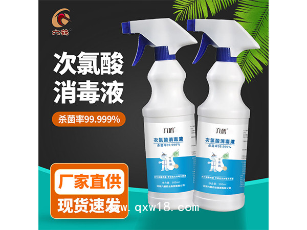 次氯酸消毒液500ml噴霧 藥店醫(yī)院批發(fā)家用便攜