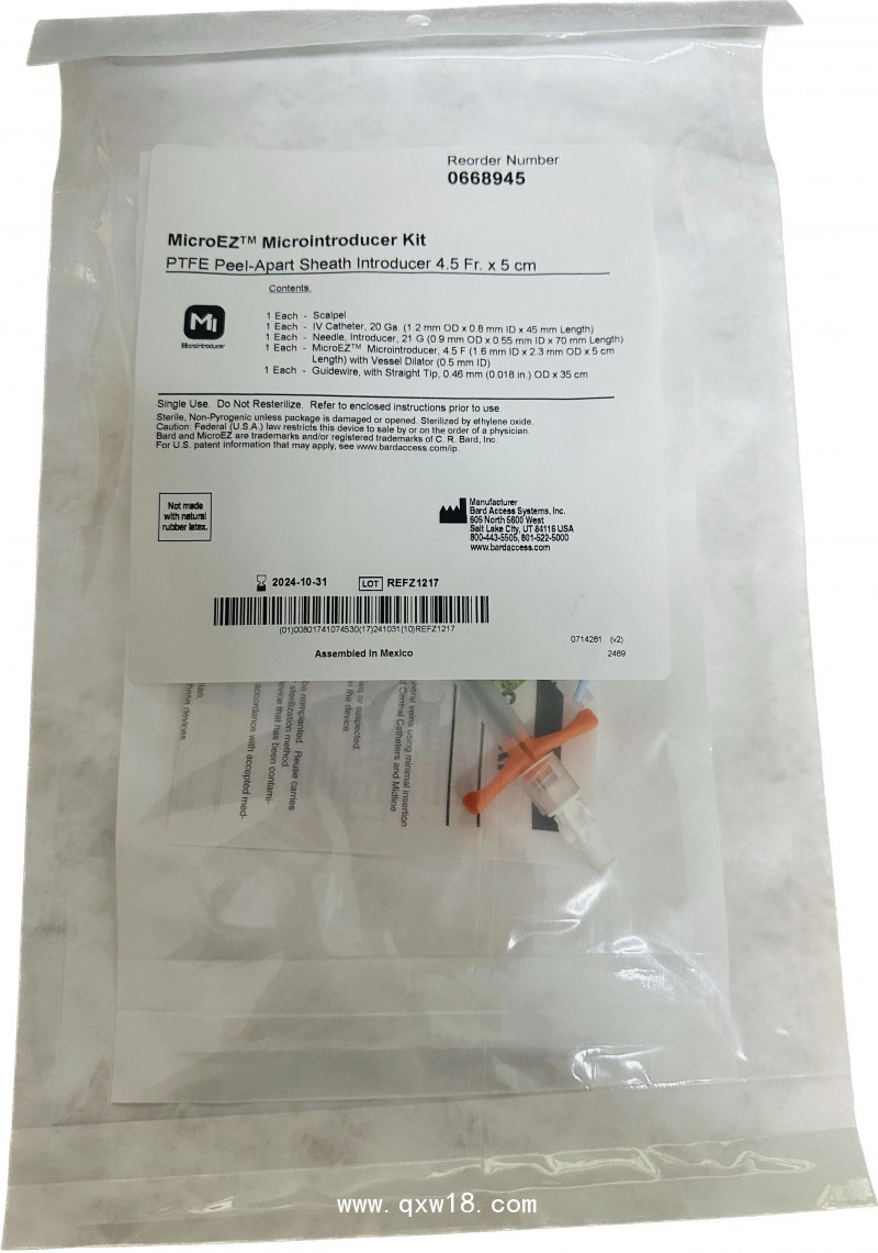 巴德 微導管鞘 塞丁格0668945